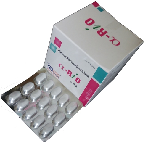 Calcium Carbonate Alfacalcidol Tablets