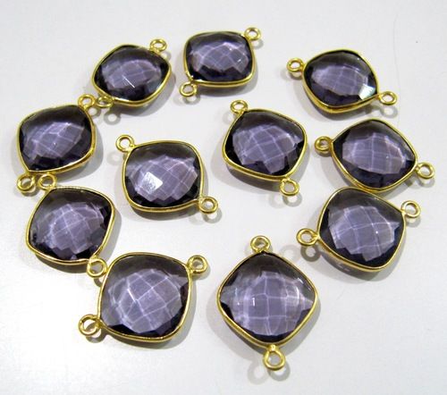 Amethyst Cousin Shape Connector