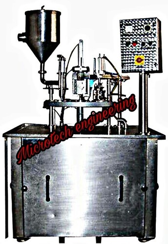 SEMI AUTOMATIC CUP FILLING MACHINE