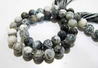 AAA Quality Natural Dendrite Opal Beads