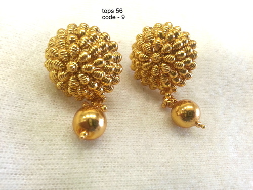 Copper Alloy Earring Tops