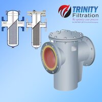 Fabricated Pipe Strainers - Color: Grey