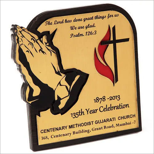 Memorial Plaque - Color: Various Colors