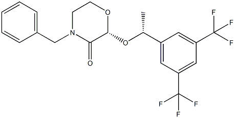 (2R)-4-Benzyl-2-[(1R)-1-[3,5-Bis(Trifluoromethyl)Phenyl]Ethoxy]Morpholin-3-One - Molecular Formula C22H19F6NO3, High Purity >98%, Organic Synthesis, Pharmaceutical, Agrochemical Use