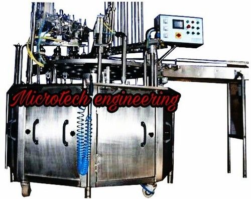 Ss Triple Head Automatic Cup Filling Machine