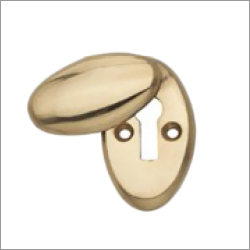 Brass Oval Covered