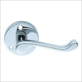 Brass Lever On Rose