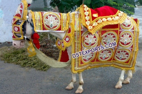 Hindu Wedding Horse Costume