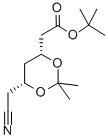 (4r-Cis)-1,1-Dimethylethyl-6-Cyanomethyl-2,2-Dimethyl-1,3-Dioxane-4-Acetate