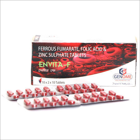 Ferrous Fumarate Folic Acid Zinc Sulphate Tablets