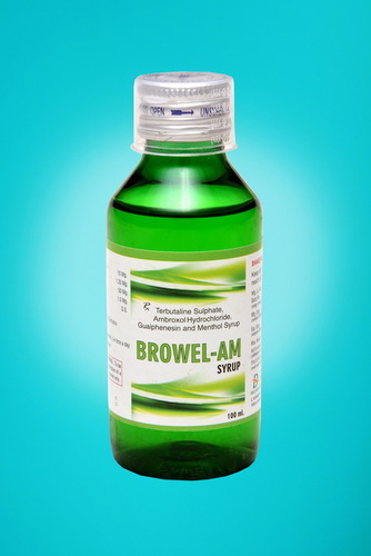 Ambroxol Hcl 15 , Terbutaline Sulphate 1.25 , Guaifenesin 50 Menthol 1 / 5 Ml. Liquid