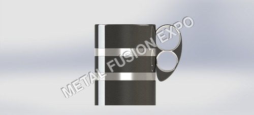 Coffee Cup - 350mL Capacity, 4"h x 3.5"id, Fine Finish | Modern Arts Style, Love Theme, Ideal for Business Gifts and Celebrations