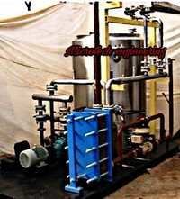 STEAM CONTROL VALVE OPERATED HOT WATER BATTERY SYSTEM