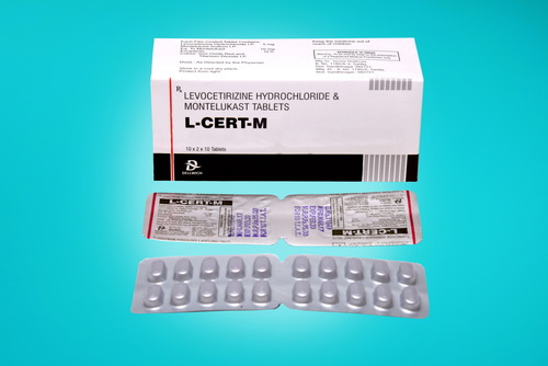 Levocetirizine Hcl 5, Montelukast 10 Tablets