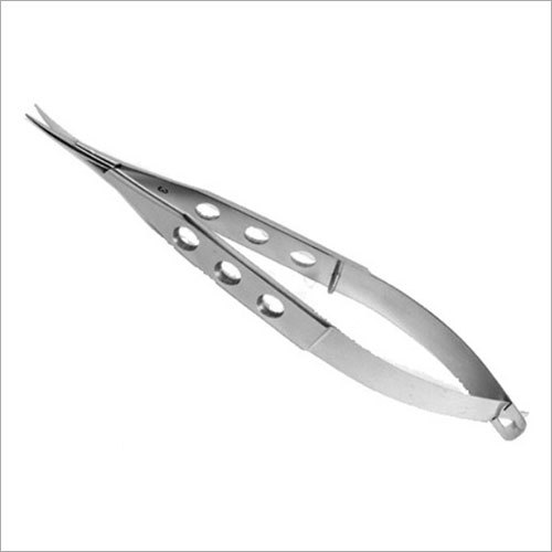Castroviejo Corneal Scissors Curved Blunt Tips Small Blades