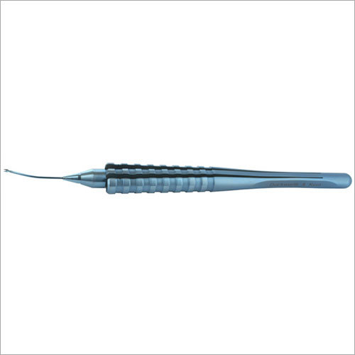 Kreshner Micro Incision Capsulorhexis Forceps, Curved