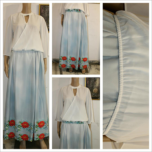 UCA Printed Skirt With Shirt