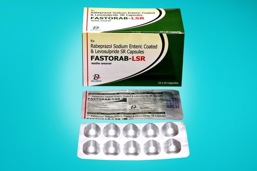 Rabeprazole - 20mg, Levosulpiride - 75mg | Tablet Formulation For Gastroesophageal Reflux Disease, Indigestion, Irritable Bowel Syndrome, And Mental Disorders