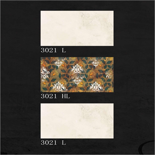 Flower Pattern Glossy Wall Tiles