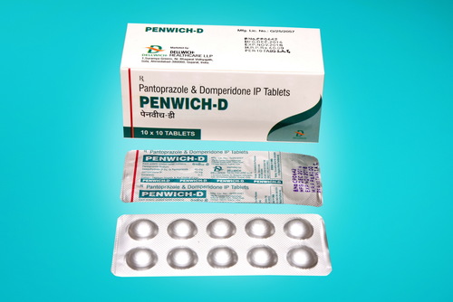 Pantoprazole Sodium 40 mg - Domperidone 10 mg Tablets | Proton Pump Inhibitor for Erosive Esophagitis & Excess Stomach Acid