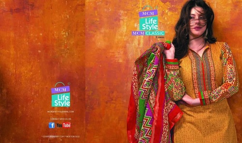 Salwar Kameez Cotton Printed Suits Mcm Classic Lawn Unstitched Dress Materials