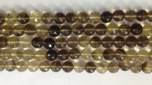 Stone Bio Lemon Faceted Round