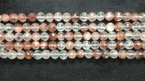 Round Faceted Beads