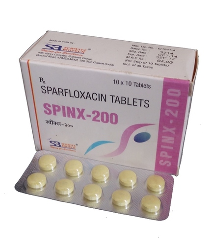 Sparfloxacin 200 Mg Tablet