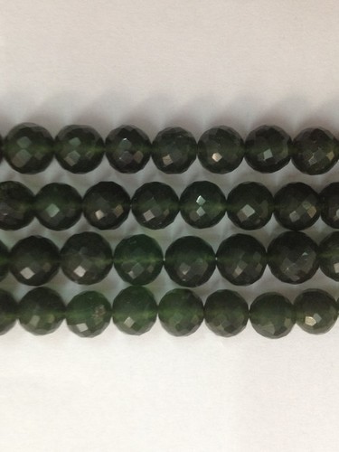 Stone Serpentine Round Faceted