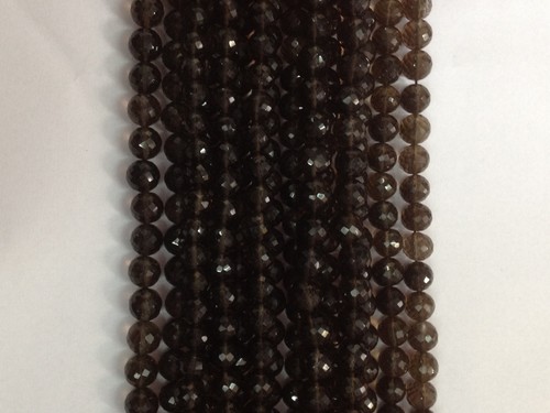 Stone Smoky Round Faceted