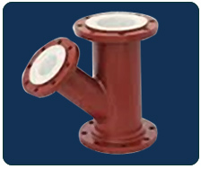 PTFE LINED LATERAL TEE