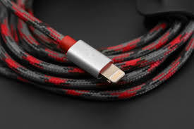 Braided Cables - Aluminum Stranded Flat Shape 0.75 Core Red Jacket | Lightweight Flexible Use Long Life Span