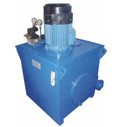 Hydraulic Power Pack with Tank Cleaning Arrangemet