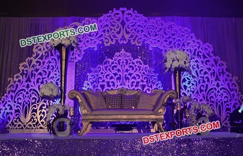 Modern Marriage Stage Backdrop