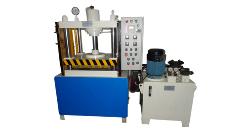 Hydraulic Press Capacity 50 Tons with Heated Plate