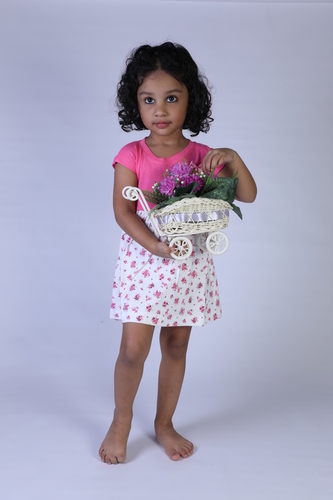 Printed Frock Age Group: 2-7 Years