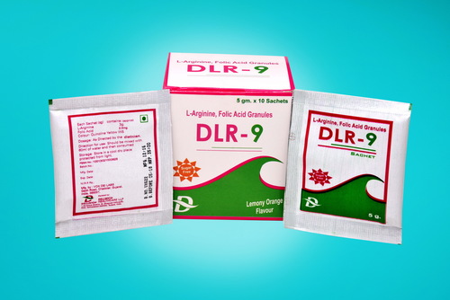 L-Arginine 3G, Folic Acid 2.5 Mg Granules [Lemon Orange Flavour] Powder