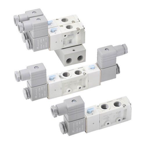 Single And Double Solenoid Valves Pressure: Medium Pressure Bar