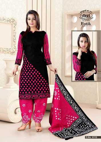COTTON PRINTED DRESS MATERIALS VIVEL WORLD BATIK SPECIALS