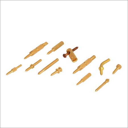 Brass Wooden Thread Parts