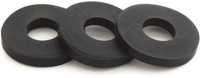 Nitrile Rubber Washer - Nitrile Material, 254mm Length, Black Color, 1-6mm Thickness | High Impact Resistance, Ideal For Oil & Gas Applications