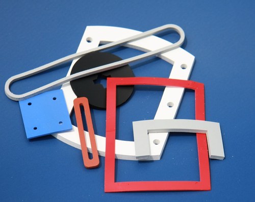 Silicone Rubber Gasket - Material: Silicone, Thickness: 1-6mm, Shape: Corrugated Gasket | High Mechanical Strength, Flexibility, Leak Prevention