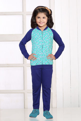 Polyester Kids Sleece Night Suit