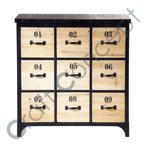 Cd Dvd Storage Black Wooden With Iron Tv Cabinet Craft Concept