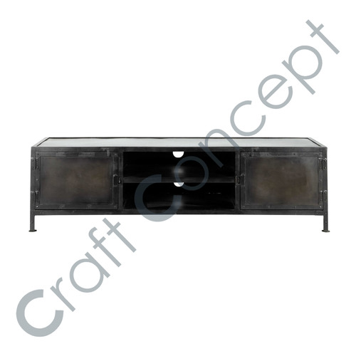 Black Metal Tv Stand No Assembly Required