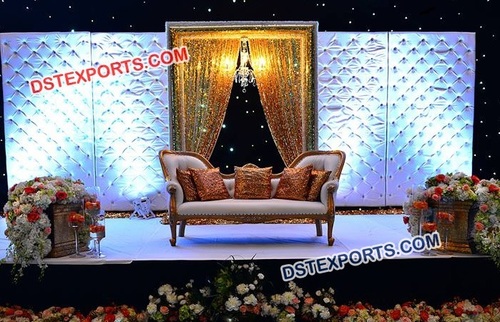 Wonderful Leather Tufted Stage