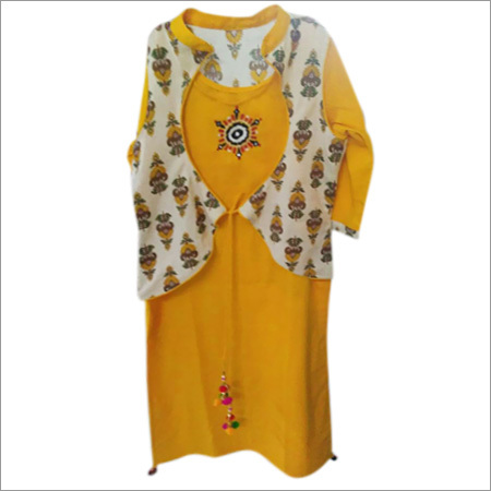 Embroidered Rayon Kurti