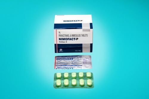 Nimesulide - 100mg, Paracetamol 325mg Tablets | Fever Relief, Cold and Toothache Treatment, Joint and Headache Pain Alleviation