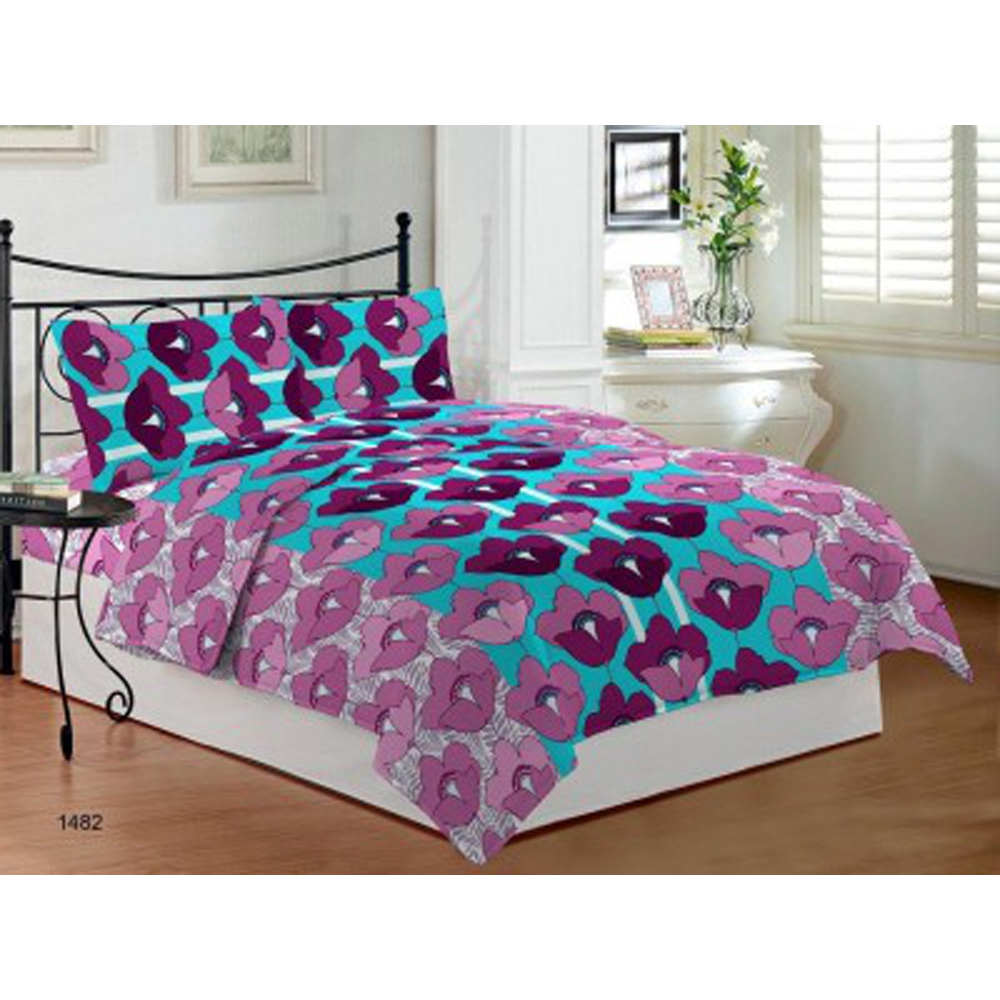 Bombay Dyeing Cotton Printed Double Bed Sheet