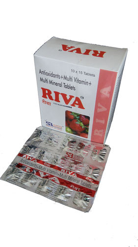 Riva Tablet (Multivitamin And Multimineral Tablets With Antioxidant)